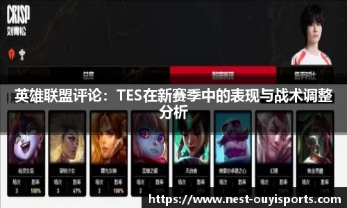 英雄联盟评论:TES在新赛季中的表现与战术调整分析